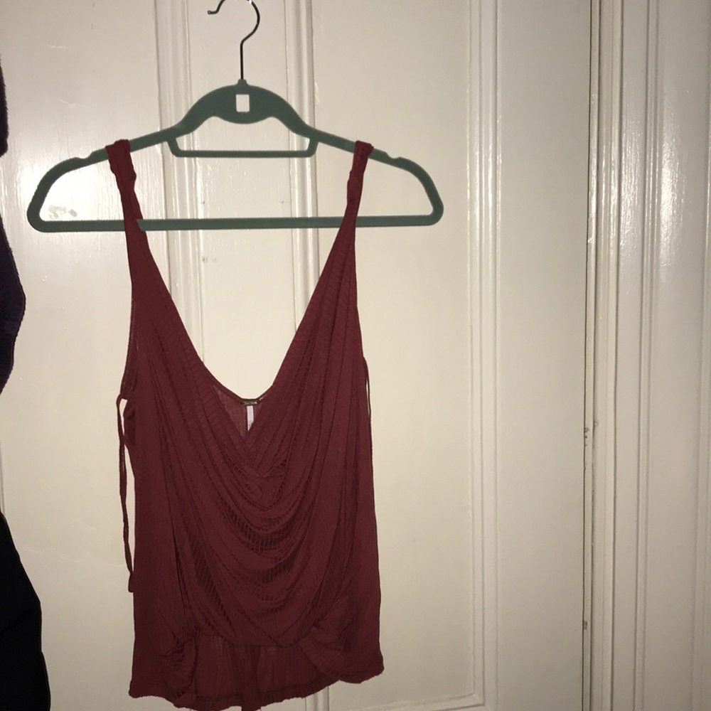 Free People mauve colored tank top in size XS.